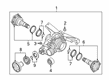 Diagram for Audi A8 Quattro Differential - 0G2-500-043-A