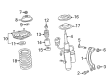 Diagram for Audi Shock and Strut Boot - 4F0-412-137