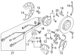 Diagram for Audi Brake Caliper - 5N0-615-123