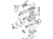 Diagram for Audi V8 Quattro Oil Filter - 077-115-561-E