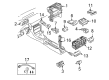 Diagram for Audi A4 Windshield Washer Switch - 8K0-953-502-BA-4PK