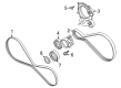 Diagram for Audi Belt Tensioner - 057-903-133-AJ