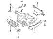 Diagram for Audi 90 Seat Cushion Pad - 4A0-881-761-F-5WL