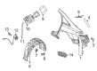 Diagram for Audi Fender Splash Shield - 4K9-810-171