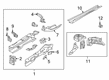 Diagram for Audi Shock And Strut Mount - 83A-823-402