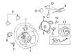 Diagram for Audi R8 Steering Wheel - 8J0-419-091-A-1KT