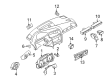 Diagram for Audi Instrument Cluster - 8K0-858-345-1GK