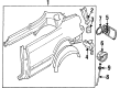 Diagram for Audi Cabriolet Fuel Filler Housing - 8G0-809-933-B