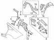 Diagram for Audi RS7 Sportback Fender Splash Shield - 4K8-810-363