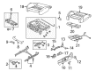 Diagram for Audi Seat Cushion Pad - 8V0-881-439