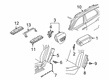 Diagram for Audi A8 Quattro Air Bag Sensor - 4N0-959-651-D