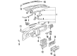 Diagram for Audi 90 Instrument Cluster - 8A1-857-039-J-8RZ