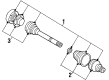 Diagram for Audi 200 Quattro CV Joint Boot - 447-498-203