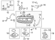 Diagram for Audi TT RS Quattro Headlight - 8S0-941-773-H