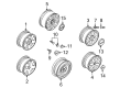 Diagram for Audi Alloy Wheels - 8N0-601-025-C-Z17