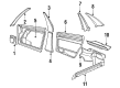 Diagram for Audi 200 Pillar Panels - 441-867-231-8DY