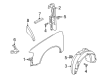 Diagram for Audi Fender - 4Z7-821-103