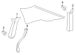 Diagram for Audi A4 Pillar Panels - 8D9-867-241-BQ1