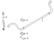 Diagram for Audi e-tron GT Sway Bar Link - 9J1-411-317-C