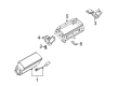 Diagram for Audi Air Bag Control Module - 4Z7-959-655-N