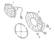 Diagram for Audi Allroad Quattro Cooling Fan Assembly - 4Z7-959-455-K