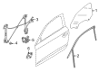 Diagram for Audi A3 Sportback e-tron Window Channel - 8V4-837-439-A