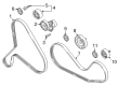 Diagram for Audi RS5 Drive Belt - 06M-903-137-T