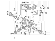 Diagram for Audi Differential Mount - 8W0-599-381-B