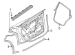 Diagram for Audi e-tron GT Weather Strip - 4J3-833-721-D