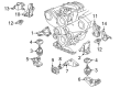 Diagram for Audi A6 Engine Mount - 8D0-199-343-J