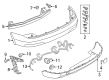 Diagram for Audi Q3 Bumper - 8U0-807-067-D-GRU