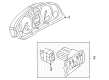 Diagram for Audi A6 Instrument Cluster - 4B0-920-983-EX