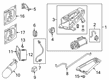 Diagram for Audi Q3 Battery Hold Downs - N-104-355-08