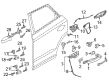 Diagram for Audi Door Check - 8U0-839-249-D