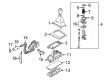 Diagram for Audi Automatic Transmission Shift Levers - 1K0-711-112