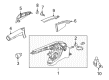 Diagram for Audi R8 Brake Caliper - 420-615-407-K