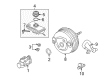 Diagram for Audi Brake Booster - 8E0-612-107-J