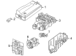 Diagram for Audi Q4 e-tron Fuse Box - 5WA-937-125-B