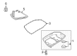 Diagram for Audi A4 Oil Pan - 0B6-321-359