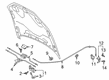 Diagram for Audi A8 Quattro Hood Latch - 4N0-823-509-A