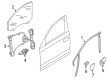 Diagram for Audi A6 Window Channel - 4G0-837-431-B