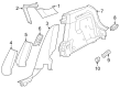 Diagram for Audi Q4 e-tron Pillar Panels - 89A-867-287-4PK