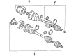 Diagram for Audi 80 Axle Shaft - 895-501-204-B