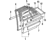 Diagram for Audi Coupe Weather Strip - 857-831-721