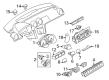 Diagram for Audi Hazard Warning Switches - 8P0-941-509-D-5PR