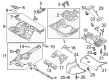 Diagram for Audi RS5 Battery Hold Downs - 8K0-804-869-C