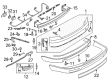 Diagram for Audi A8 Quattro Bumper - 4H0-807-067-A-GRU