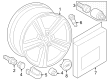 Diagram for Audi Q8 e-tron Sportback Alloy Wheels - 4KE-601-025-AF