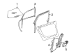 Diagram for Audi S8 Window Channel - 4E0-839-439-N