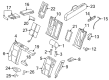 Diagram for Audi Seat Cushion Pad - 8T0-885-777